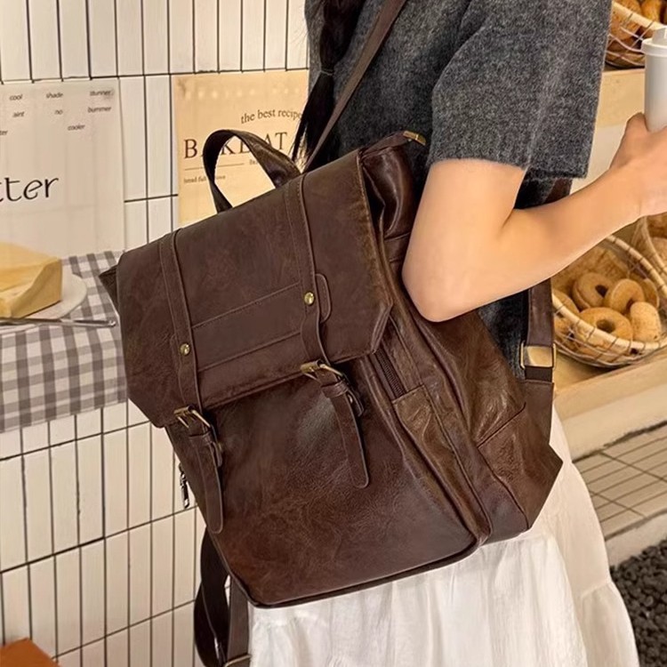 Interior Design Women - Women Casual Backpack PU Leather School