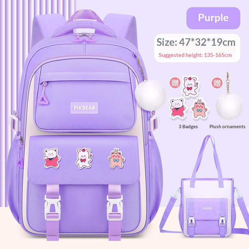 Pikbear Kawaii School Bags Set - đánh giá và giá Interior Design Handbook