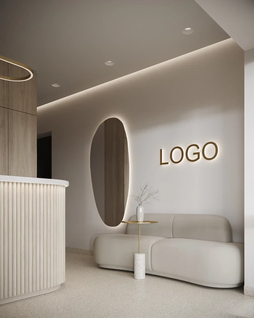 Beauty Salon Store Furniture N - đánh giá và giá Interior Design Nail Salon