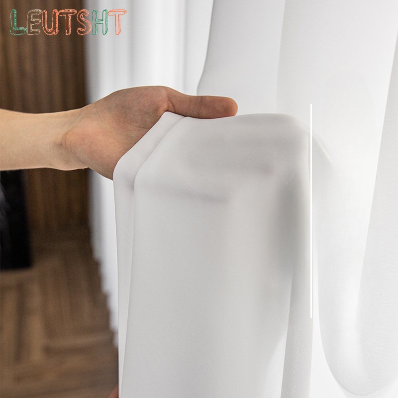 Custom Size 1PC White Tulle Ch - đánh giá và giá Linen Curtain Eyelet
