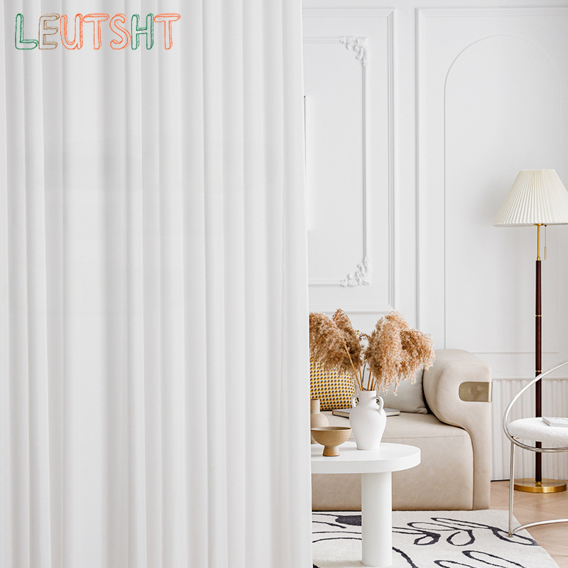 Custom Size 1PC White Tulle Ch - đánh giá và giá Linen Curtain Eyelet