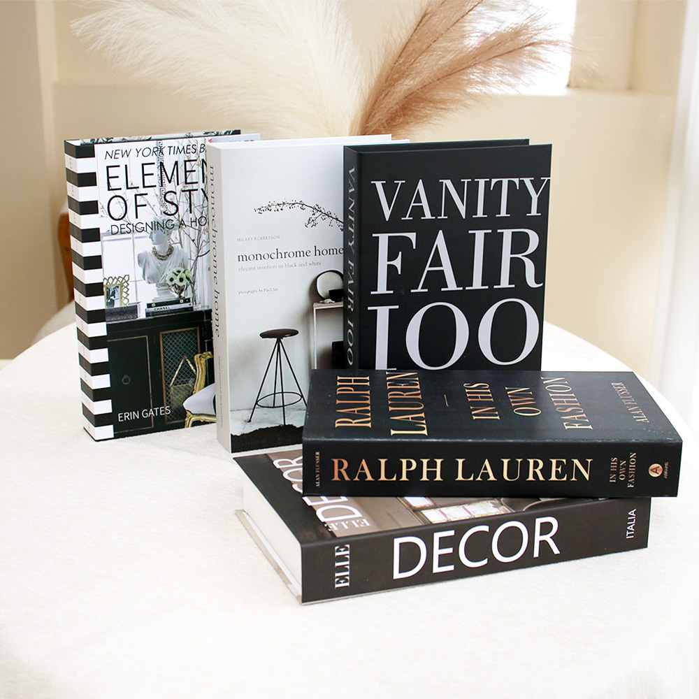 Luxury Fake Books For Decor Lu - đánh giá và giá Interior Design Handbook