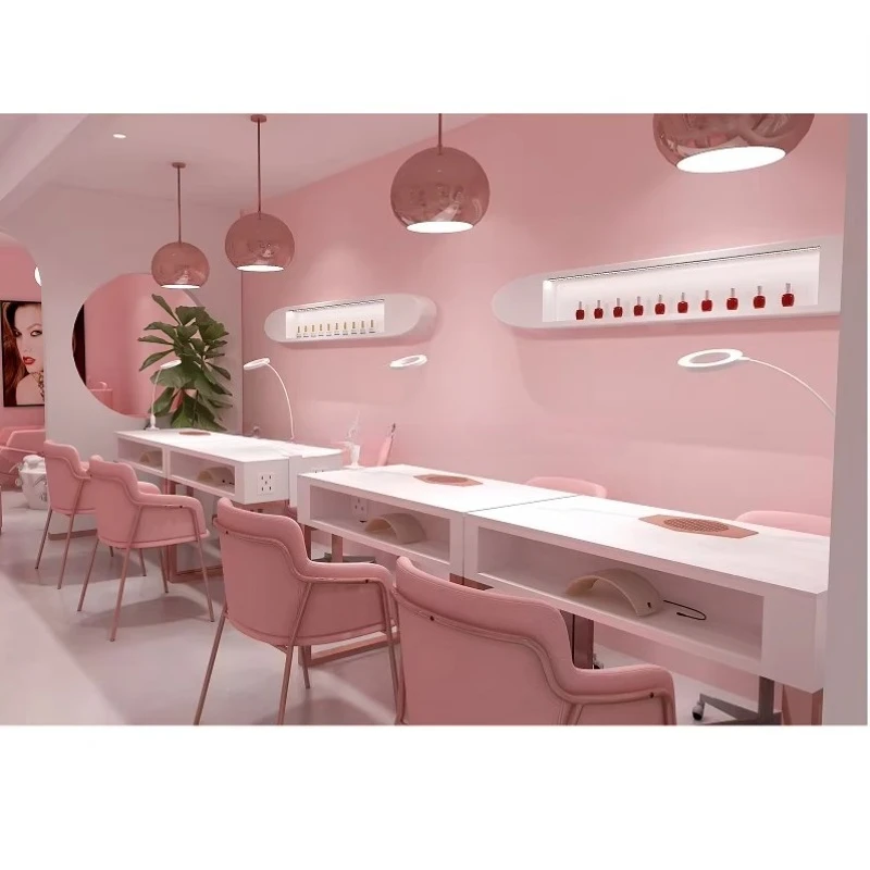 Custom Modern Commercial Furni - đánh giá và giá Interior Design Nail Salon