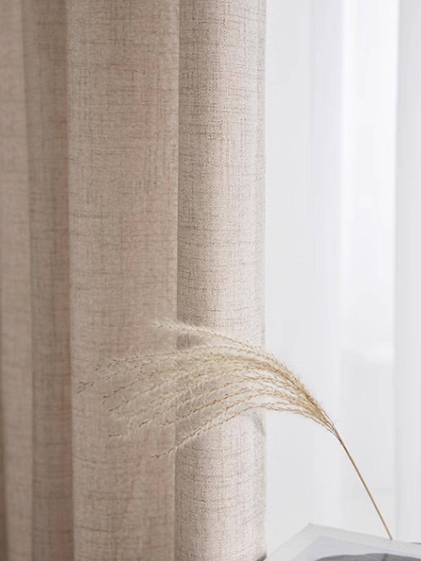 Japanese style thickened cotto - đánh giá và giá Linen Curtain Eyelet