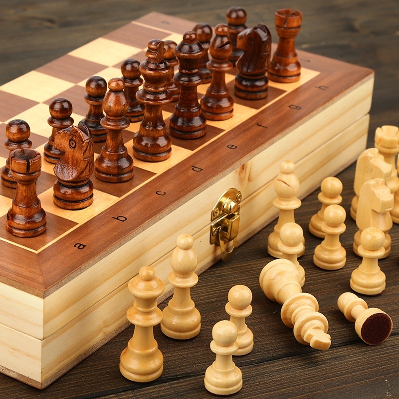 Magnetic Wooden Folding Chess  - đánh giá và giá Interior Design Handbook